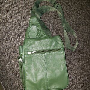 Buxton Leather Handbag